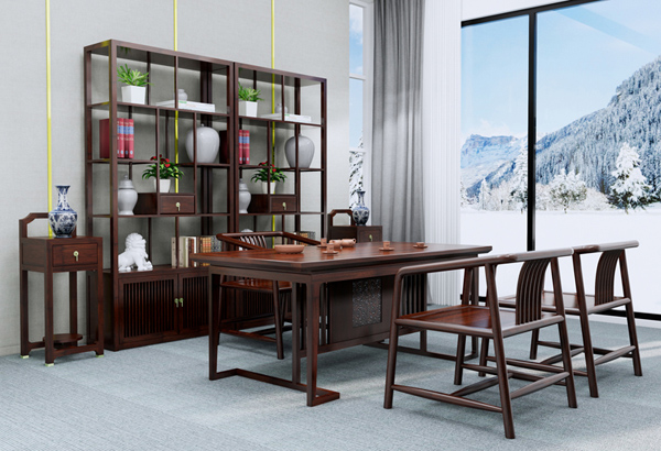 實木辦公家具桌面為什么要留收縮縫？